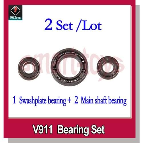 2set V911 bearing for Wltoys V911 RC Helicopter spare parts