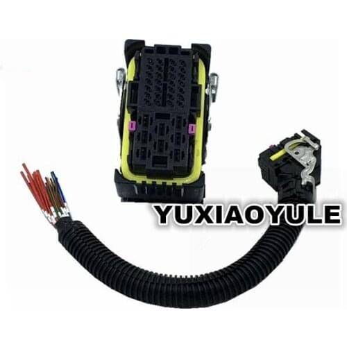 36 Pins/Way EDC7 Common Rail ECU Connector Auto PC Board Socket With Wiring Harness Pigtail For Bosch 1928404195