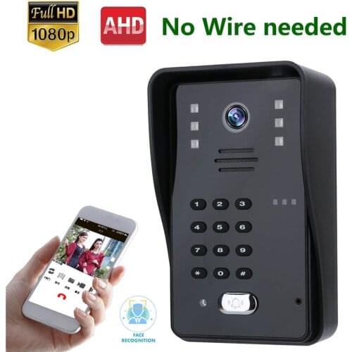 Wireless WIFI Video Door Phone Doorbell IP Intercom 1080P AHD Camera