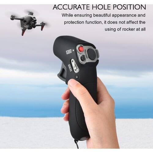 DJI FPV Traversing Machine Rocker Silicone Cover Somatosensory FPV Handle Protection Cover Dustproof and Drop-proof For DJI FPV