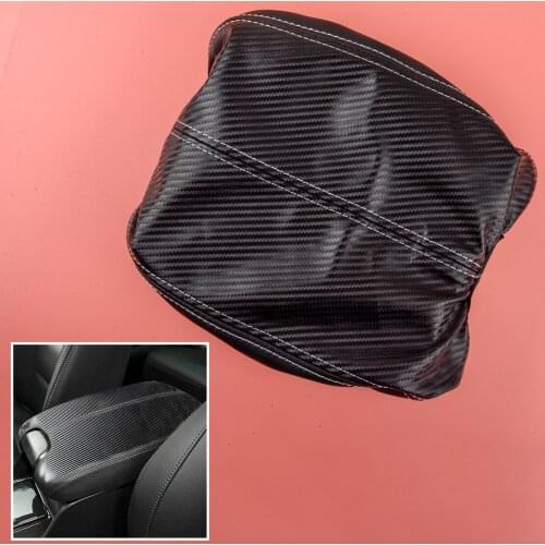 Artifical Leather Car Armrest Box Cover Center Console Lid Case Fit For Honda Accord 2008 2009 2010 2011 2012