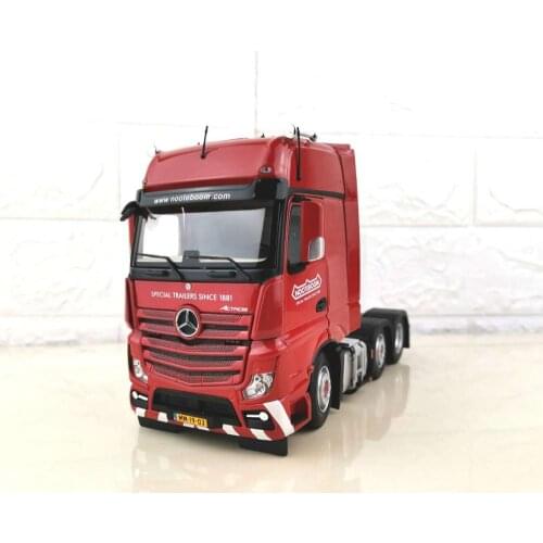 Classic Alloy Toy Marge Model Gift 1:32 Scale BENZ Actros MP4 Truck Tractor Trailers Vehicles DieCast Toy Model For Collection
