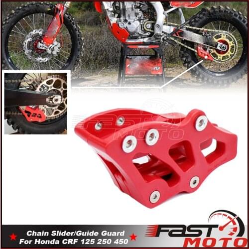 For Honda CRF250 CRF450 Swingarm Chain Guide N Slider Kit Rear Sprocket Wrap Guard Cover for CR125R CR250R CRF 250 450 R X