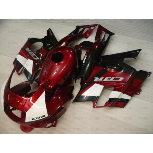 Fairings for CBR600F2 1991 CBR600 F2 Fairings 1991 CBR600 F2 Plastic Fairings 1991 - 1994 Pearl Red Black White