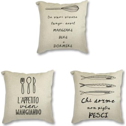 Autumn Harvest Celebration Party Decoration Throw Pillow 45x45 cm Thanksgiving Day Decorative Sofa Pillows Linen Seat Cushion