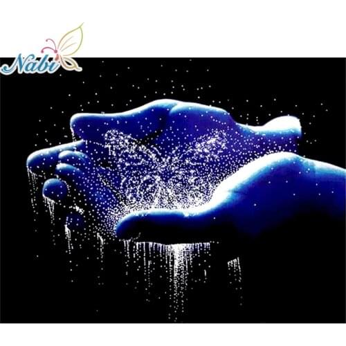 Diamond embroidery animals butterfly 5d diy diamond painting full square - drill 671DD diamond mosaic