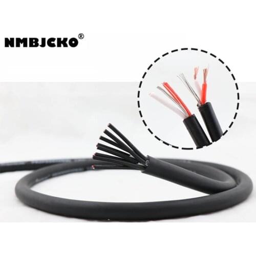 High quality NMBJCKO Series 8 channel way Balanced Audio Multicore Cable Snake for stage Multimedia audio cable with 20M
