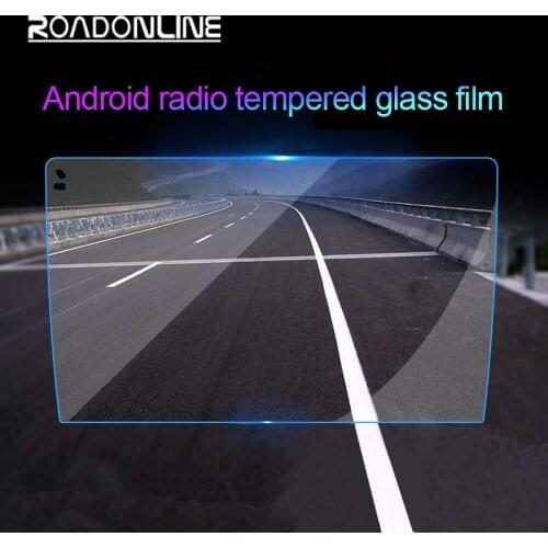 Tempered Glass For Car Android Navigation Radio GPS Screen Protector TouchScreen Display Film Protect Spain Warehouse