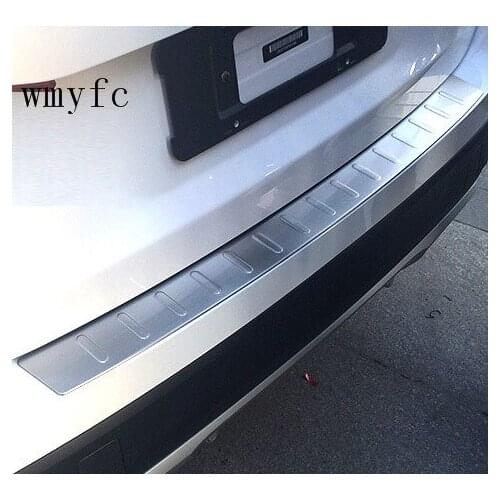 FIT FOR 2010 2011 2012 2013 2014 - 2017 BMW X1 E84 REAR BUMPER PROTECTOR STEP PANEL BOOT COVER SILL PLATE TRUNK TRIM Accessories