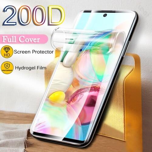 200D safe hydrogel film for samsung galaxy a50 a30 a10 a20 a30 a40 a51 a71 screen protector on a10s a20s a30s a50s a70s no glass