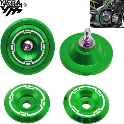 Fairing Guard Screws M5 FOR KAWASAKI Z900 Z 900 2017 2018 Motorcycle Accessories CNC Aluminum Frame Hole Cap Cover Screws 5MM