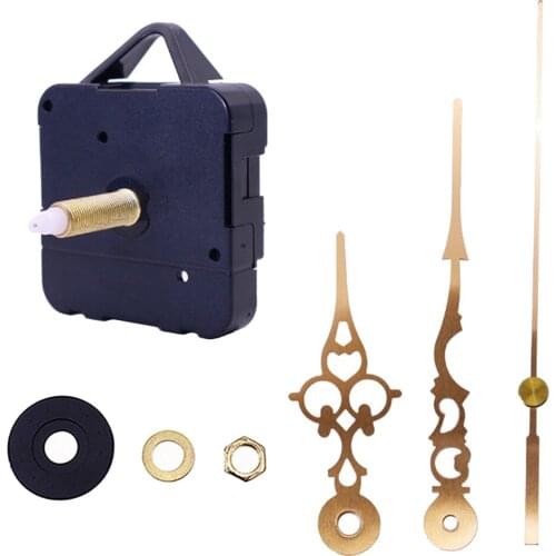 1 Set Wall Clock Quartz Clock Movement Mechanism DIY Repair Parts+Hands Watch Wall Clock Movement