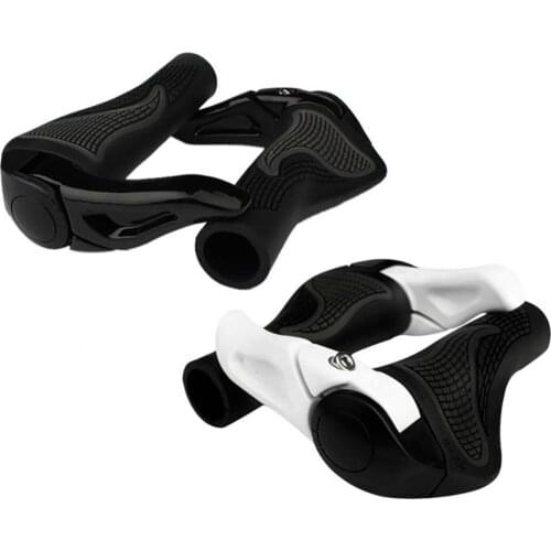 1 Pair Bicycle Handlebar Grip Bike Handle Bar Cycling Durable Anti-slip Rubber Mountain Bicycle Accessories Bike Parts