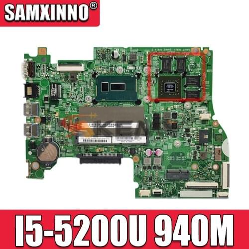 Akemy LT41 14217-1M 448.03N03.001M For LENOVO YOGA 500-14IBD Flex3-1470 Laptop Motherboard With SR23Y I5-5200U GeForce 940M