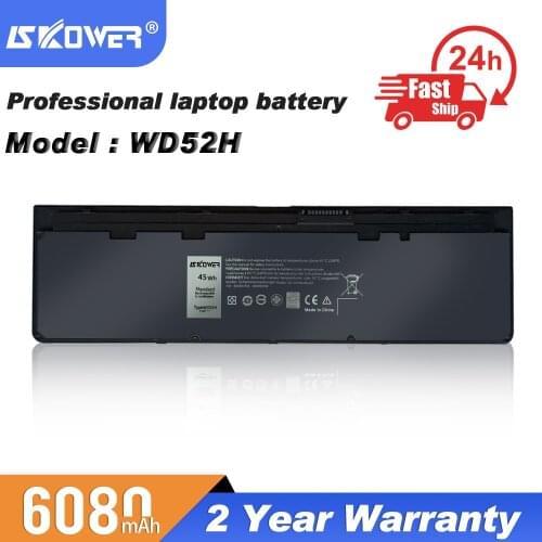 SKOWER Laptop Battery For Dell Latitude E7240 E7250 E7420 E7440 E7450 E5470 E5570 E7270 E7470 WD52H 34GKR 6MT4T J60J5 Batteries