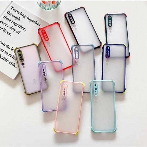 For Xiaomi Redmi Note 10 Pro Max Luxury Frosted Phone Case Series Four Corners Anti-fall Cover Case Redmi Note 10 Pro