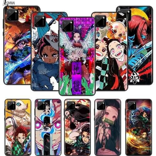 Handsome Demon Slayer For OPPO Realme 2 3 3i 5 5S 5i 6 6S 6i 7 7i Narzo 10 20 Pro Global Silicone Black Soft Phone Case