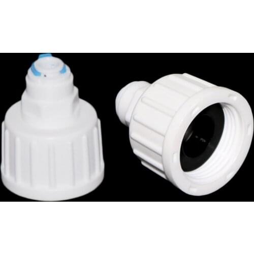 Diaphragm pump connector 3/4" Female Thread to 6.5mm Slip lock Quick-connectors Water purifier Hose Connector 1 Pcs