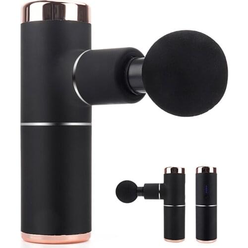 New Deep Muscle Mini Massage Gun Sports Therapy Massager Pain Relief Slimming Shaping Pocket Body Massager Small Exercising