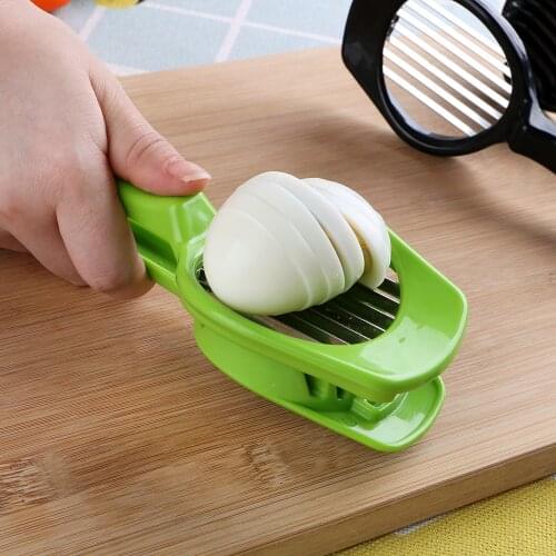 Multifunction Egg Tool Boiled Egg Slicer Mushroom Kiwi Divider Tomato Cutter Egg Split Device Slicing Mould Kitchen Tool