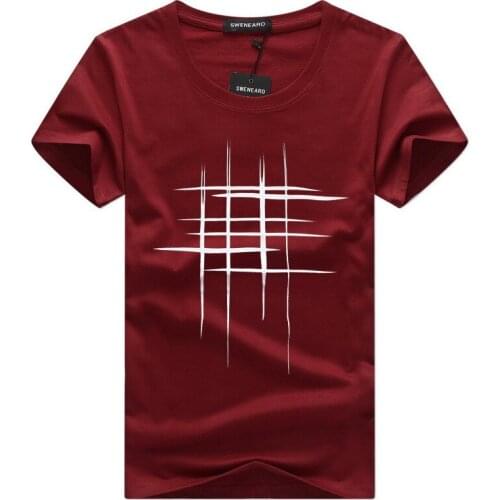 Fashion Letter Printing Mens T-shirt Short-Sleeve O-Neck S-5XL Plus Size T Shirt Casual Tops Tees Outdoor Sports Clothing Soft