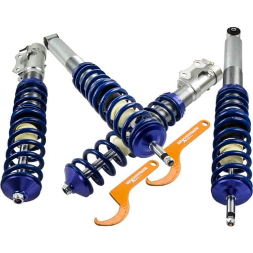 MaXpeedingrods Coilover Full Kit For VW Golf Mk2 Mk3 Coilovers Spring Lowering Suspension Strut