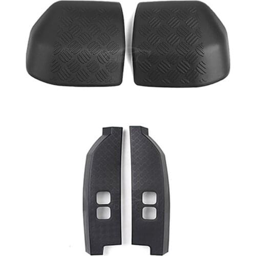 4PCS for Land Rover Defender 2020 2021 Car Rear Light Frame & Rearview Mirror Cover Trim Guard Anti Scratch Accessories