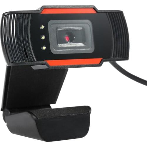 Hoest WebCam Computer Network Live Camera Network Camera Free Drive USB Cam Hd Camera Webcam Web Camera for Computer