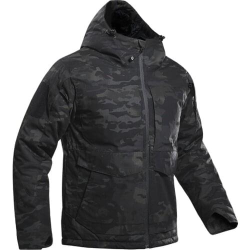 Tactical Jacket Winter Parka Camouflage Coat Combat Military Clothing Multicam Warm Outdoor Airsoft Outwear windcheater