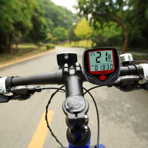 Waterproof Bicycle LCD Display Digital Computer Mountain MTB Bike Speedometer Cycling Odometer