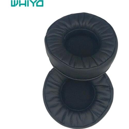 Whiyo 1 Pair of Protein Leather Ear Pads Cushion Cover Replacement for JVC HA-RX700 HA-RX900 Headphones Accessories