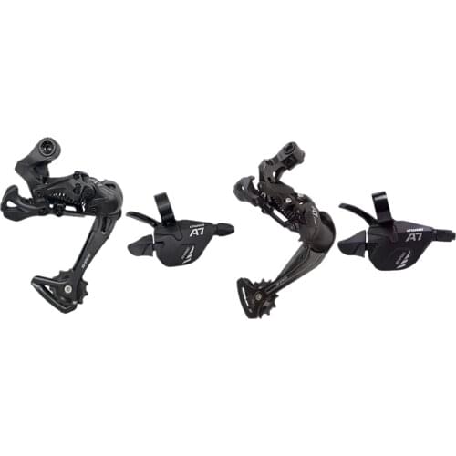 Bike Rear Derailleur & er Lever Set, 10 Speeds Mountain Road Bicycle Repairing Back Transmission 1x10s Thumb Gear