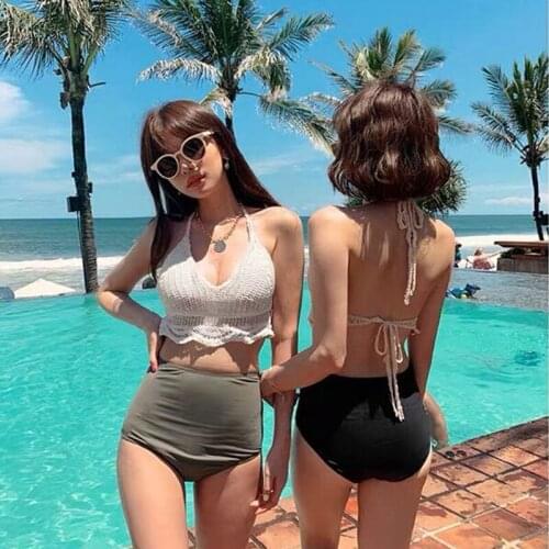 Womens Swimming Suit Sexy Bikini Swimsuit 2020 Swimwear Women Bikini Set Push-Up Padded Lace Bra Swimsuit Beachwear
