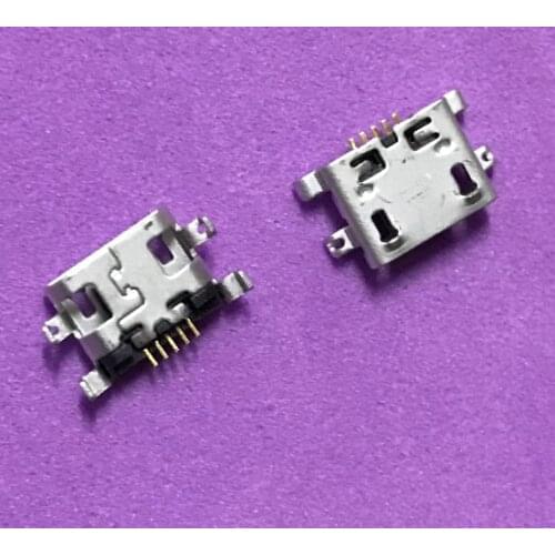 500pcs For Alcatel One Touch POP C7 Dual 7041D 7040 7041 OT7040 OT7041 Micro USB Charger Charging Connector Plug Dock Port