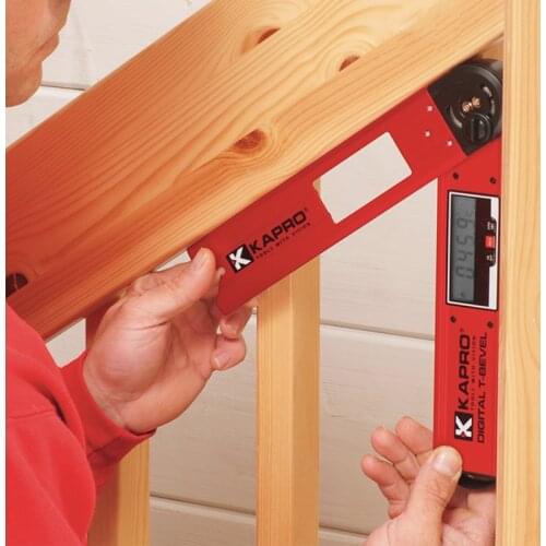 KAPRO Digital Meter Angle Inclinometer With Bubble Spirit Level Electronic Level Goniometer Wood Working Angle Measuring Tools