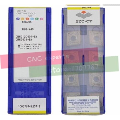CNMG120404/CNMG120408 EM YBG205 CNC blade alloy carbide cutting tool carbide inserts Processing of Stainless steel