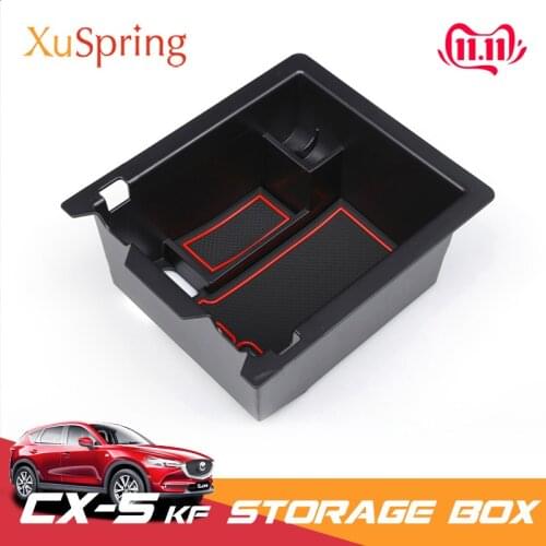 For Mazda CX-5 CX5 2017 2018 2019 KF Car Console Center Armrest Storage Box Container Glove Organizer Case Accessories
