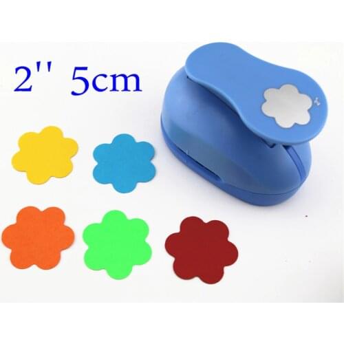 Flower punches 2'' craft punch paper cutter scrapbook child craft tool hole punches Embossing device kid S2935-4