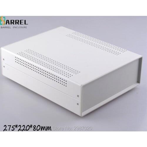 275*220*80mm iron electronic housing DIY enclosure electrical project instrument case power amplifier supply junction box