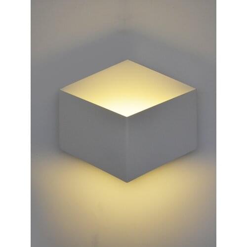 Creative mordern Led Wall Light Geometry Wall Lamp Sconces for Hall Bedroom corridor lamp restroom bathroom reading lamp