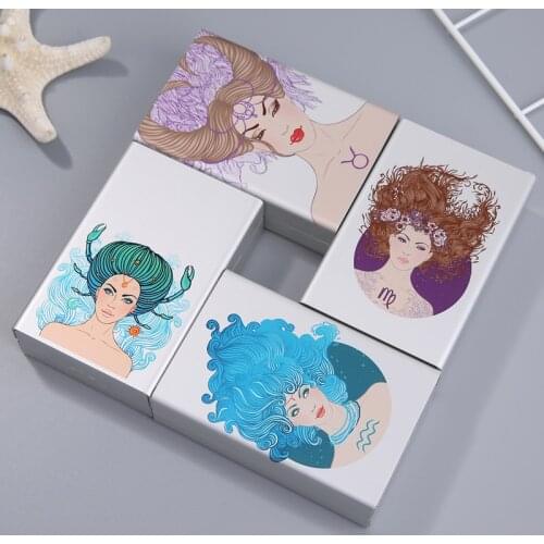 Metal Cigarette Case Sliding Silver Aluminum Alloy Gift Cigarette Box Little Boy Peacock Beauty Belle Loli Designs Derivatives