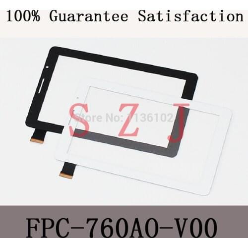 New 7'' Inch 30Pins Capacitive Touch Screen Digitizer Glass bassoon AJQ PC1000 P1000 FPC-760AO-V00 FPC-760A0-V00 Tablet
