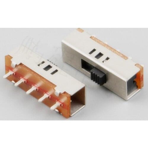 Pistol drill switch 3 speed toggle switch without fixed foot vertical black handle SS-23E03G3 (2P3T)