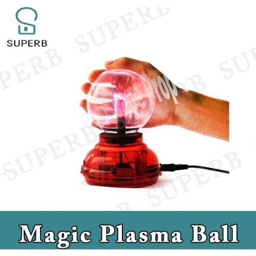 Game props for escape room magic plasma ball mysterious puzzle for chamber room touching ball