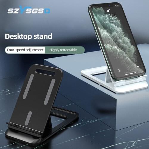 Folding Adjustable Mobile Phone Holder Stand Universal for iPhone Samsung Xiaomi Smartphone Tablet Live Lazy Charging Bracket