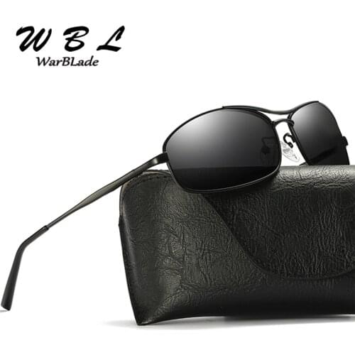 WarBLade 2019 fashion polarized sunglasses men femme mens sunglasses brand designer vogue New sun glasses for men Retro