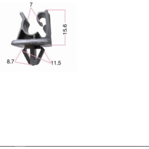 STARPAD Free shipping FOR Mazda m6m3 323 cupid cover engine cover supporting rod clip cord lock