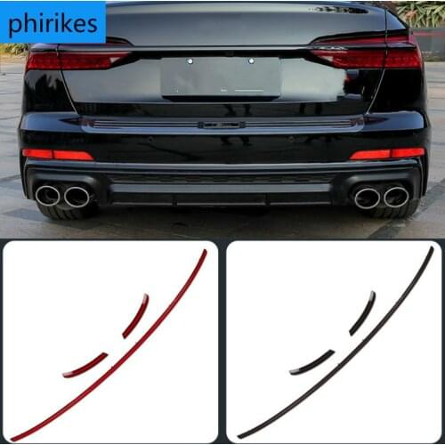 LED turn signal width light modified new streamer through tail light For audi new a6 a7 a8 D4 D5 C8 Through trunk rear lamp