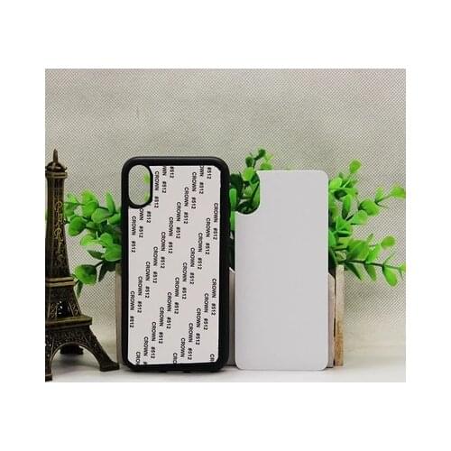 5PCS For iphone 12 11 Pro Xs Max XR 12 Mini Blank Silicone TPU+PC Sublimation print Case cover For iPhone 8 7 6S Plus