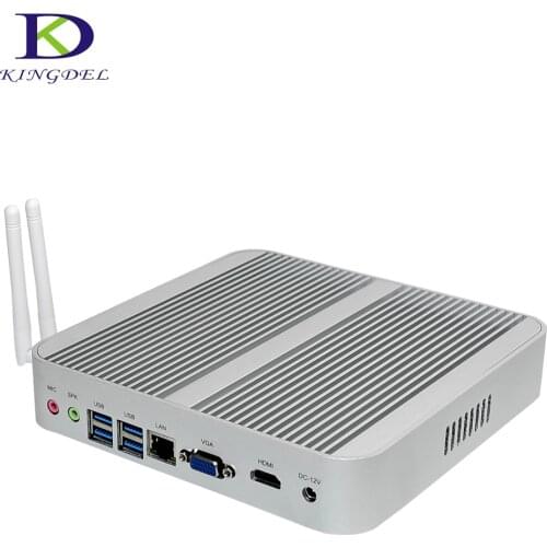 7th Gen Intel Core i5 7200U Kaby Lake Windows 10 Mini PC Max3.1GHz Nuc Intel HD Graphics i3 7100U Fanless Nettop computer HTPC